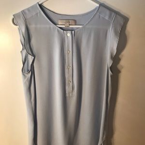 Light blue Loft sleeveless tank